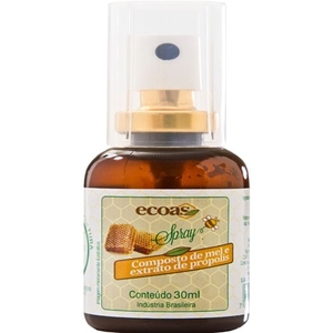 Composto de Mel Ecoas com Extrato de Própolis Spray 30ml