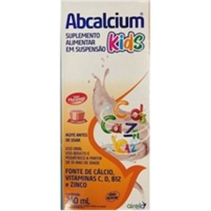 Abcalcium B12 Suspensão Oral Morango Airela 240ml