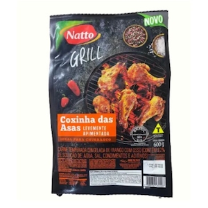 Coxinha da Asa Levemente Apimentada Natto 600g