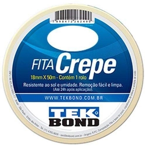 Fita Crepe Tek Bond 18mmx50m