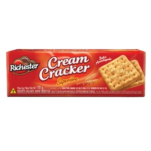 Biscoito Cream Cracker Amanteigado Richester 170g