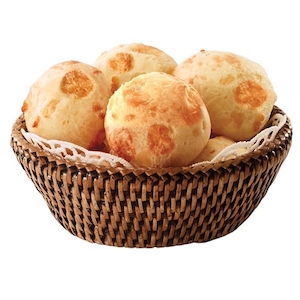 Pão de Queijo Empanado com Requeijão