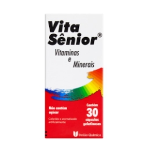 Vita Sênior União Química Caixa com 30 Cápsulas Gelatinosas