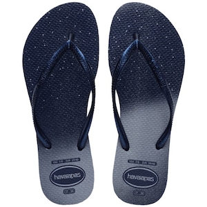 Chinelo Havaianas Slim Gloss Marinho Nº39/40