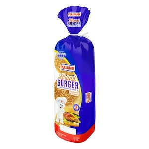 Pão de Hambúrguer Grand Burger Brioche Pullman 420g