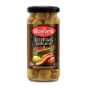 Azeitona Verde La Violetera Pasta de Anchova Vidro 130g