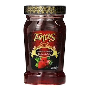 Geléia Tunas Morango Embalagem 380g