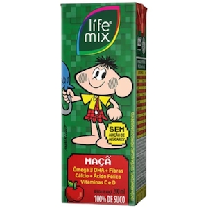 Suco Kids Maçã Life Mix 200ml