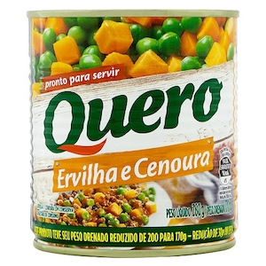 Ervilha e Cenoura Quero 170g