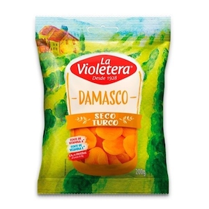 Damasco Seco La Violetera Pacote 200g