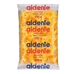 Macarrão Piraquê Aldente Ninho Largo 500g
