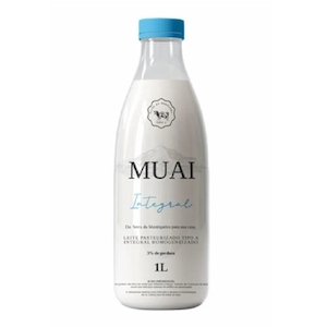 Leite Pasteurizado Integral Muai 1l