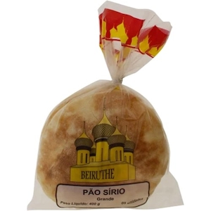 Pão Sírio Beiruthe 400g