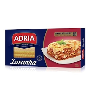 Massa Sêmola para Lasanha Adria 500g