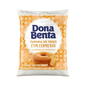 Farinha de Trigo com Fermento Dona Benta 1kg
