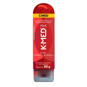 Lubrificante Íntimo Kmed Hot sem Perfume Cimed 50g