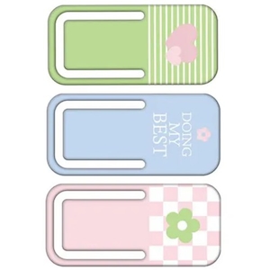 Clips Metálicos Soho Decorados Sortidos Tilibra 3un