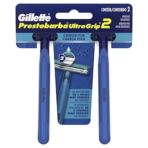 Aparelho de Barbear Prestobarba Ultragrip Gillette 2un