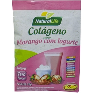 Colágeno Sabor Morango com Iogurte Natural Life 18g