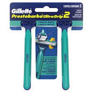 Aparelho de Barbear Gillette Ultra Grip Cabeça Fixa 2un