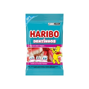 Bala Gelatina Haribo Dentinhos 50g