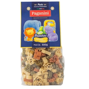 Massa Bambini Bichinhos Tricolore Paganini 300g