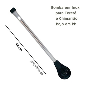 Bomba em Inox com Bojo em Plástico Preto Vz62acp 19cm Aports