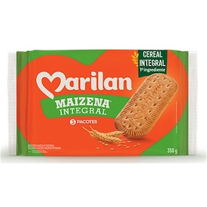 Biscoito Maizena Integral Marilan 350g