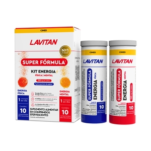 Kit Super Fórmula Energia Física e Mental Lavitan