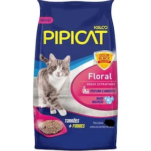 Areia Sanitária Kelco Pipicat floral