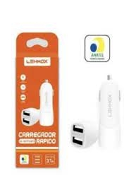 Carregador Veicular Usb Lehmox