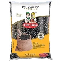 Feijão Preto Fritz e Frida Tipo 1 Embalagem 1 Kg