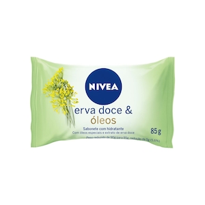 Sabonete em Barra Erva Doce & Óleos Nivea 85g
