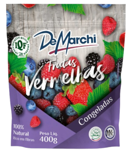 Frutas Vermelhas Congeladas De Marchi 400g
