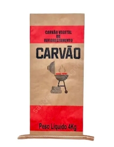 Carvão Vegetal Bacana 4kg