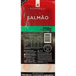 File de salmão cong Kondelli 250g
