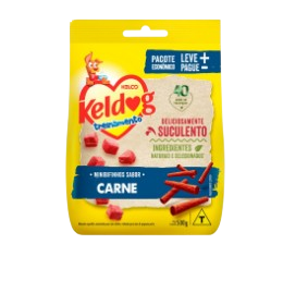 Bifinho Mini Carne para Cães Keldog 500g