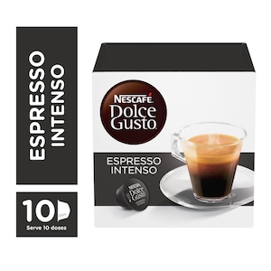 Cápsula Café Espresso Intenso Nescafé Dolce Gusto com 10 Cápsulas 80 G