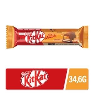 Chocolate Mini Moments Caramel Kit Kat 34g