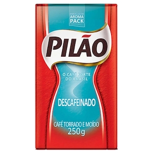 Café Torrado e Moído Descafeínado Pilão 250g