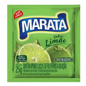 Refresco Sabor Limão Maratá 25gr
