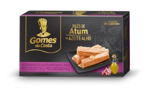 Filés de Atum em Azeite de Oliva e Alho Gomes da Costa 125g