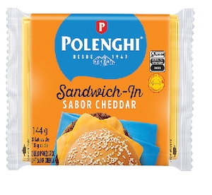 Sandwichin Polenghi 144g Cheddar