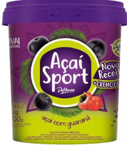 Açaí Congelado Sport Com Guaraná Em Pó Açai Sport 400g