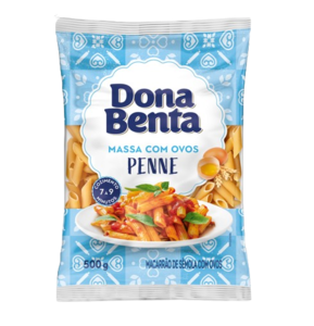 Macarrão com Ovos Penne Dona Benta 500g