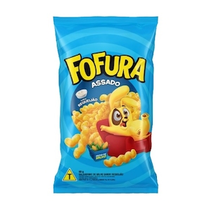 Salgadinho de Milho Sabor Requeijão Fofura 60g