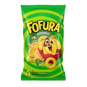 Salgadinho de Milho Sabor Cebola Fofura 60g