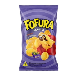 Salgadinho de Milho Sabor Churrasco Fofura 60g