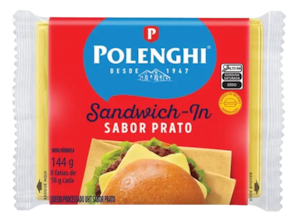 Queijo Prato Fatiado Polenghi 144g