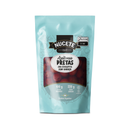 Azeitona Preta Sem Caroço Nucete 100g